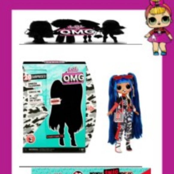 LOL Surprise! O.M.G. 2.8 Doll-Downtown B.B SEALED - Picture 2 of 15